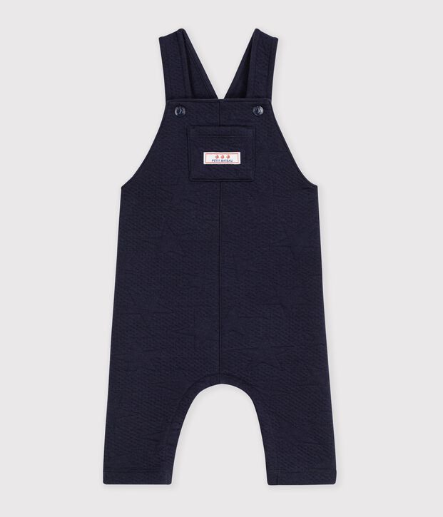 Baby-Latzhose aus festem Baumwollstoff mit Sternmotiv SOIR