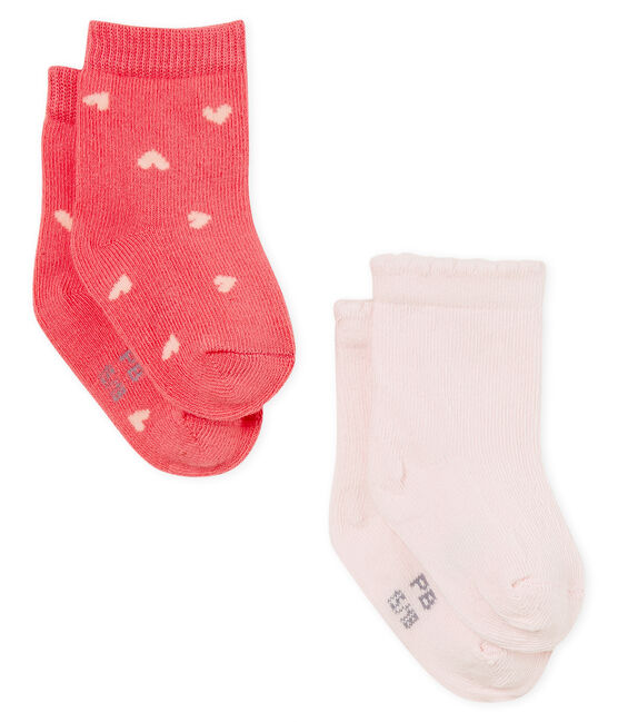 2er-Set baby-strümpfe mädchen variante 2