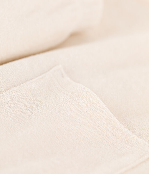 Kurzpyjama aus Baumwolle f&uuml;r Damen naturfarben