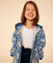 Leichte Windjacke Kinder/Mädchen blau BEACH/ MULTICO