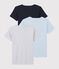 3er-Set kurzärmelige T-Shirts aus Bio-Baumwolle für Jungen variante 1