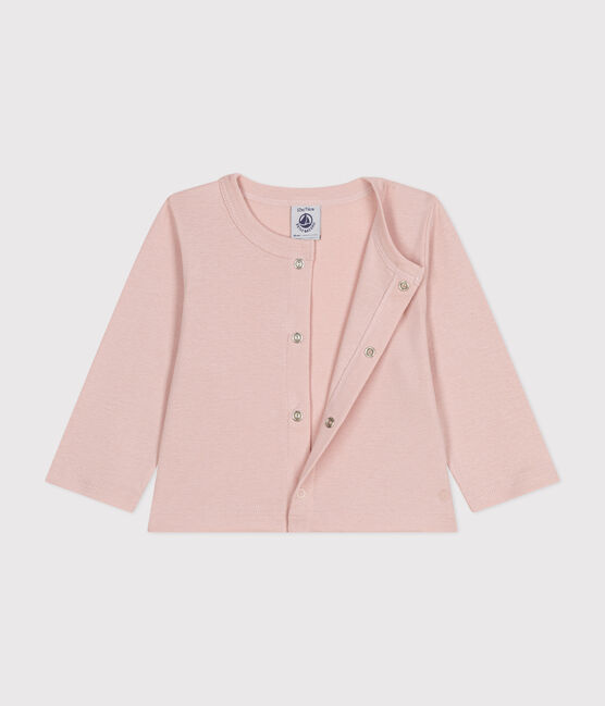 Baby-Cardigan aus Baumwolle rosa SALINE