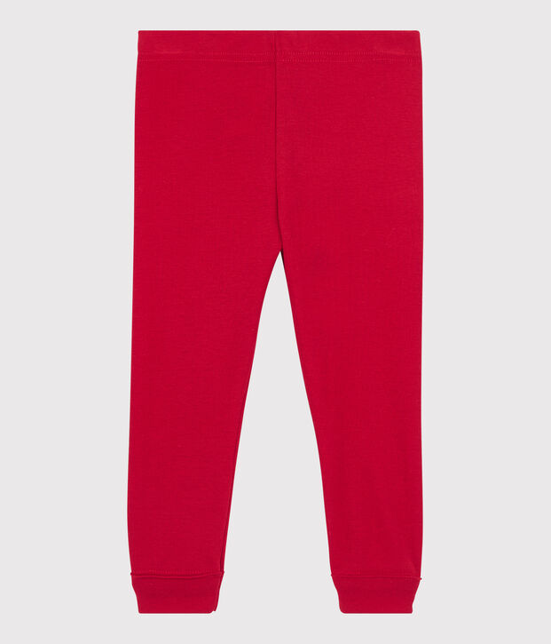 Baby-Leggings aus Baumwolle rot