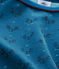 Jungen-Schlafanzug aus Velours-Frottier grau CAPECOD/blau CONTES/ MULTICO