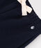 Baby-Hose aus Molton blau SMOKING