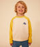 Kinder-Sweatshirt aus leichtem Molton gelb AVALANCHE/ NECTAR
