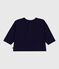Langärmeliges Baby-T-Shirt aus Baumwolle mit Katzenmotiv SOIR