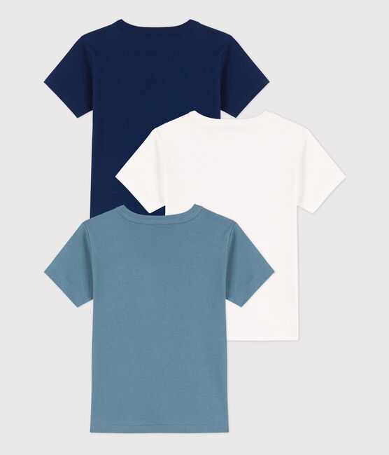 3er-Set kurzärmelige Baumwoll-T-Shirts für Jungen variante 1