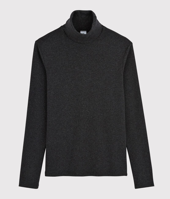 Unterziehpullover für Damen grau CITY CHINE