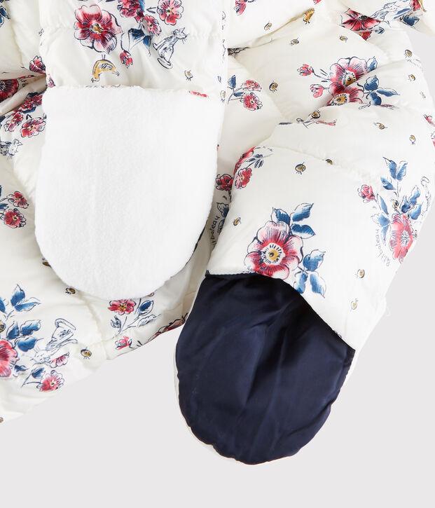 Baby-Fliegerorverall f&uuml;r M&auml;dchen/Jungen weiss/rosa/vielfarbig