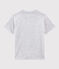 Kurzärmeliges Kinder-T-Shirt aus Jersey für Jungen grau POUSSIERE CHINE
