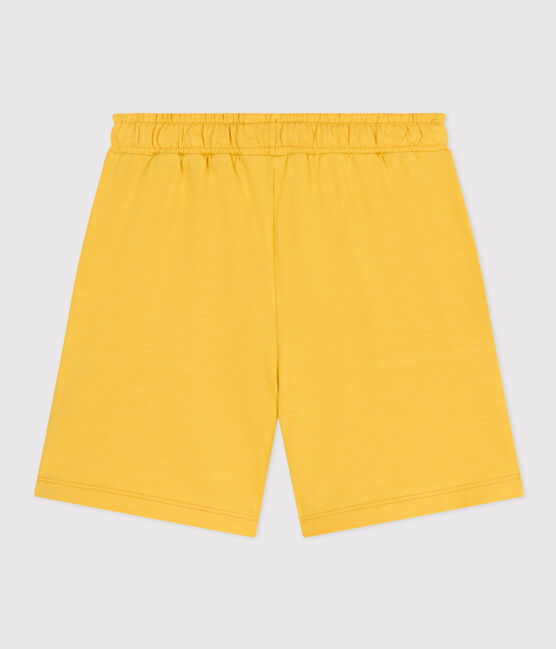 Kinder-Short für Jungen aus Baumwolle gelb NECTAR
