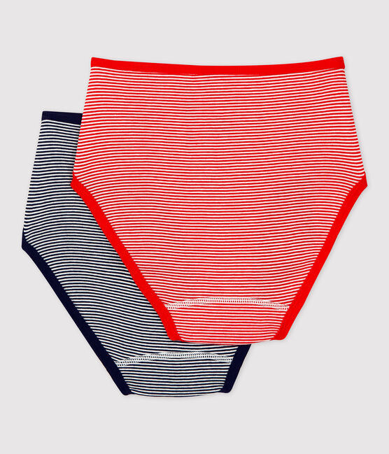 2er-Set Taillenslips aus BIO-Baumwolle für Damen variante 1