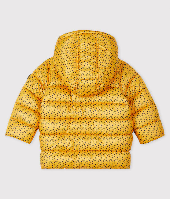 Gesteppter Baby-Anorak für Jungen gelb BOUDOR/blau SMOKING