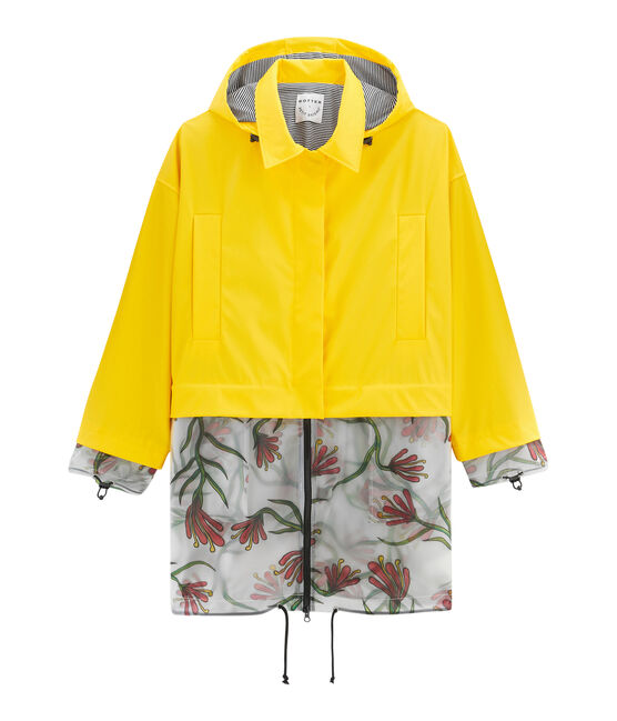 Parka gelb SHINE/weiss MULTICO