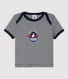 Kurzärmeliges Baby-T-Shirt aus Baumwolle für Jungen