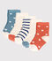 5er-Set Babysocken variante 1