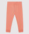 Baby-Leggings aus Bio-Baumwolle rosa PAPAYE