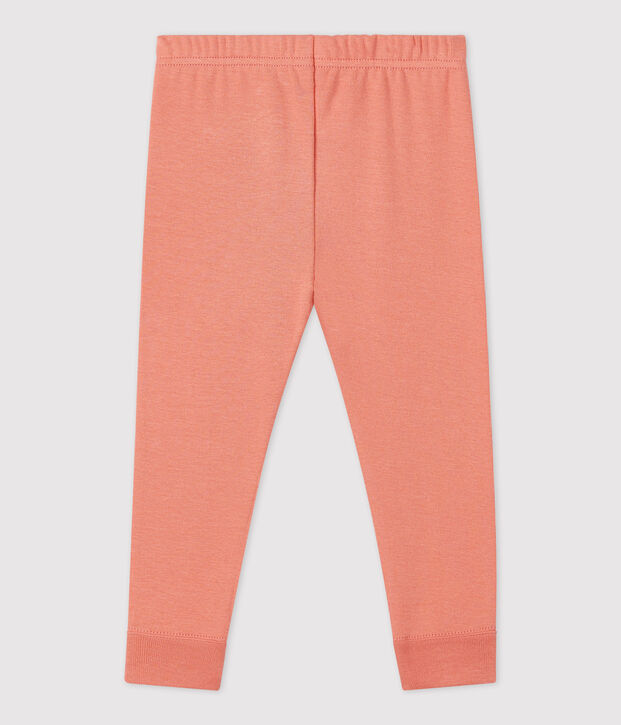 Baby-Leggings aus Bio-Baumwolle rosa