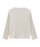 Langärmeliges Kinder-T-Shirt Jungen beige MONTELIMAR CHINE