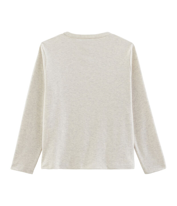 Lang&auml;rmeliges Kinder-T-Shirt Jungen MONTELIMAR CHINE