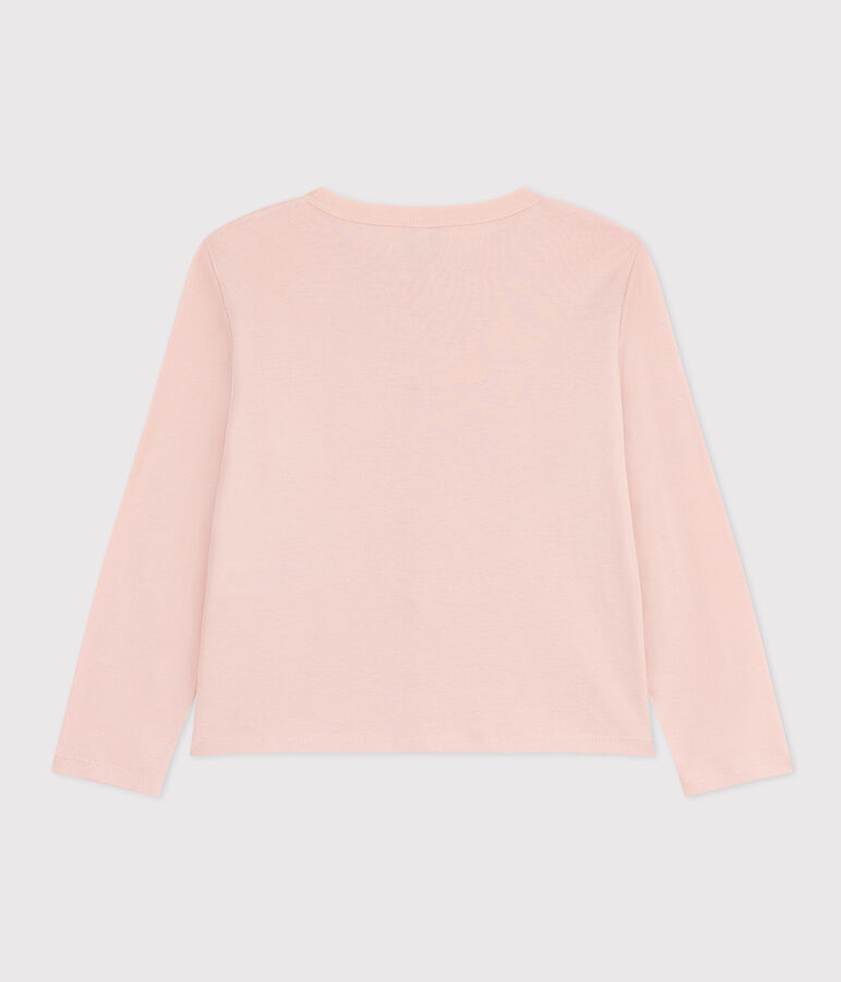 Kinder-Cardigan aus Baumwolle f&uuml;r M&auml;dchen rosa SALINE