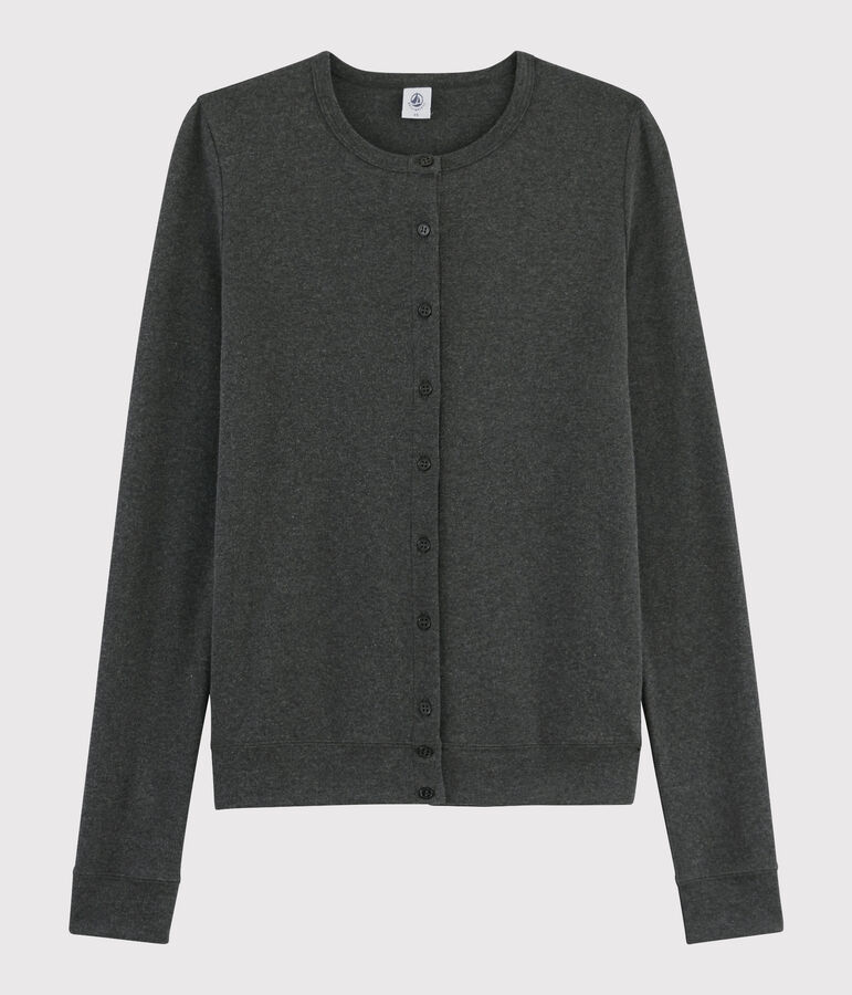 Cardigan f&uuml;r Damen grau CITY CHINE