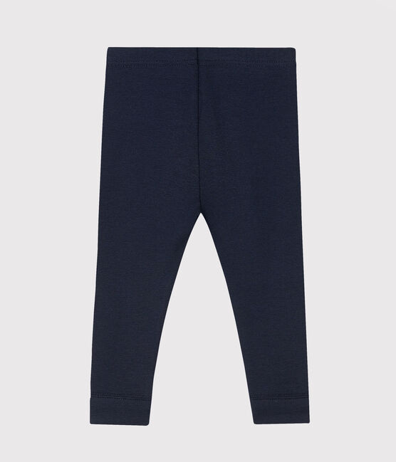 Baby-Leggings aus Baumwolle blau SMOKING