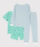 2er-Set Kinderpyjama und Kinder-Kurzpyjama aus Baumwolle für Jungen variante 1