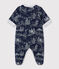 Baby Jungen Strampler blau SMOKING/weiss ECUME