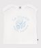 Kurz&auml;rmeliges Kinder T-Shirt aus Baumwolle weiss