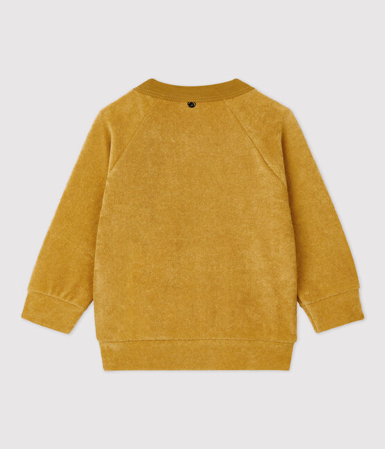 Baby-Sweatshirt aus Frottee gelb ISTRE