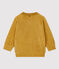 Baby-Sweatshirt aus Frottee gelb ISTRE