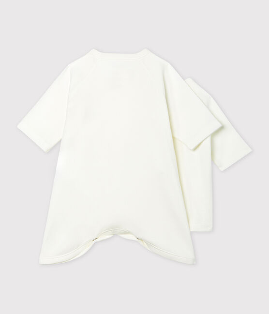 Set mit Kimono-Body und Babyjäckchen aus Rippstrick variante 1