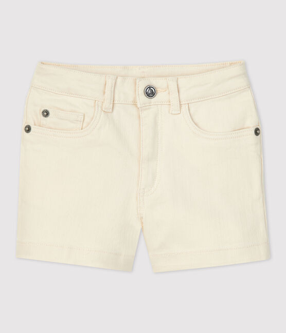 Denim-Shorts für Mädchen naturfarben AVALANCHE