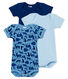 Baby Jungen Kurzarmbodys im 3er-Set
