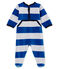 Baby Jungen Strampler blau LIMOGES/grau POUSSIERE