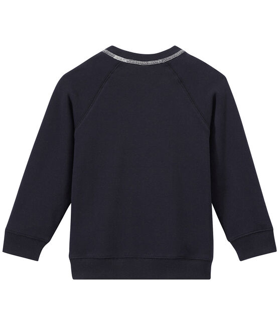 Jungen-Sweatshirt aus Molton blau SMOKING