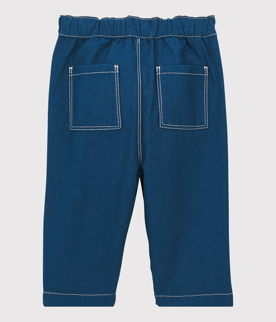 Baby-Hose aus Baumwolle blau MAJOR
