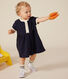 Kurzärmeliges Baby-Kleid aus Baumwolle