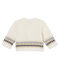 Baby Jungen Strickjacke mit Jacquard-Motiv weiss MARSHMALLOW