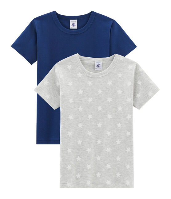 2er-Set kurzärmlige T-Shirts für kleine Jungen variante 1