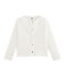 Kinder-Cardigan für Mädchen weiss MARSHMALLOW