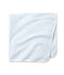 Ringel-gestreiftes Baby Betttuch blau FRAICHEUR/weiss ECUME