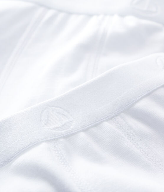 2er-Set weiße Boxershorts für Jungen variante 1