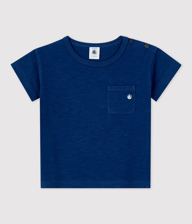 Einfarbiges kurz&auml;rmeliges T-Shirt aus Jersey MEDIEVAL