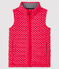 Weste für Mädchen rosa POPPY/grau ARGENT