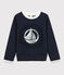 Kinder-Sweatshirt für Mädchen blau SMOKING