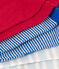 3er-Set gestreifte Kindersocken aus Baumwolljersey variante 1