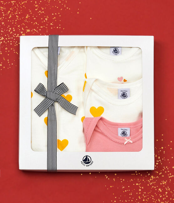 Baby-Geschenkset mit Herzchenmotiv variante 1